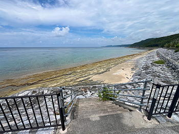 �������C�݂̖k�����ɍ~���K�i�̎ʐ^