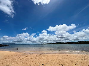 おすすめシュノーケリングポイントの、なかゆくいのビーチの写真